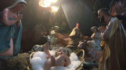 Pesebre de la familia Ferrufino como legado navideño