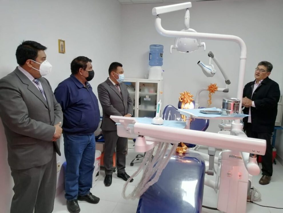 Equipamiento de la Caja de Salud de Caminos en unidades médicas