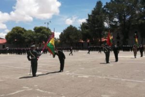 Licenciamiento de soldados en Oruro