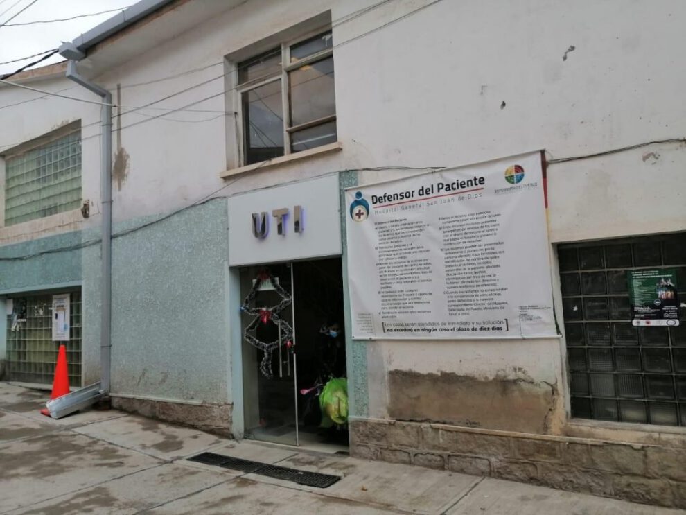 Casos críticos de Covid-19 en Oruro