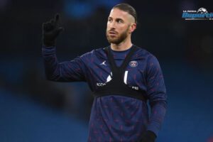 Sergio Ramos PSG en partido contra Lorient