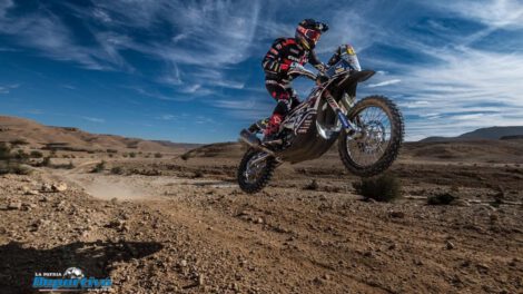 Daniel Nosiglia mejoró su tiempo en la octava etapa del Rally Dakar
