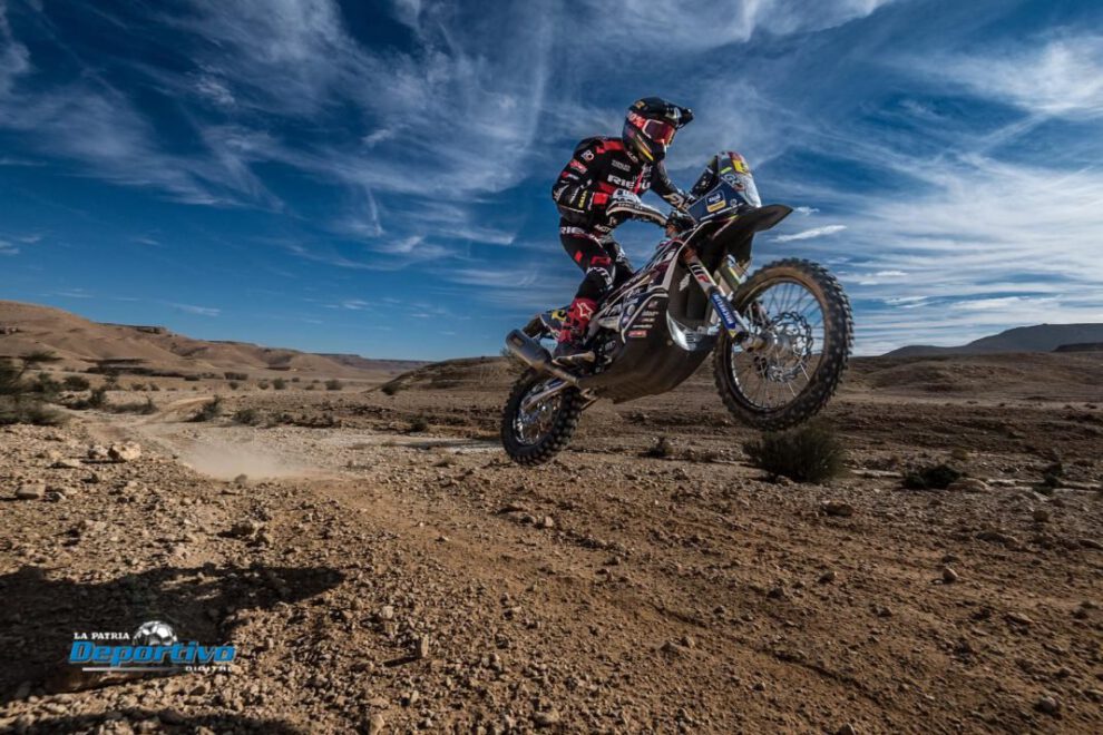 Daniel Nosiglia mejoró su tiempo en la octava etapa del Rally Dakar