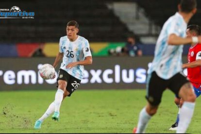 Nahuel Molina en la selección argentina