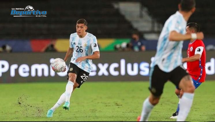 Nahuel Molina en la selección argentina