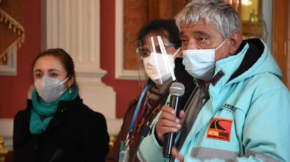 Vacunación casa por casa en La Paz