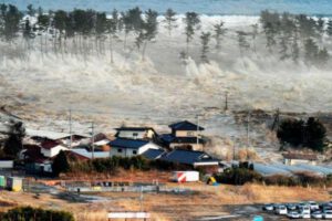 Tsunami Japón provocado por erupción volcánica
