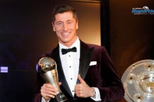 Robert Lewandowski gana el premio The Best de la FIFA