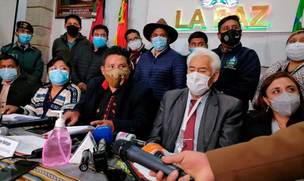 El COED de La Paz se reunió para discutir nuevas medidas restrictivas