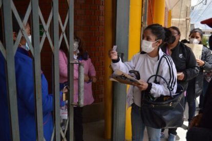 Proceso de inscripción Oruro