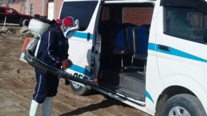 Fumigaciones en el transporte público