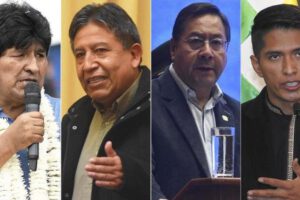 bloques en el MAS que pugnan por el poder