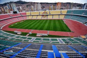 Copa Sudamericana en el Estadio Hernando Siles
