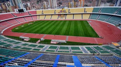 Copa Sudamericana en el Estadio Hernando Siles