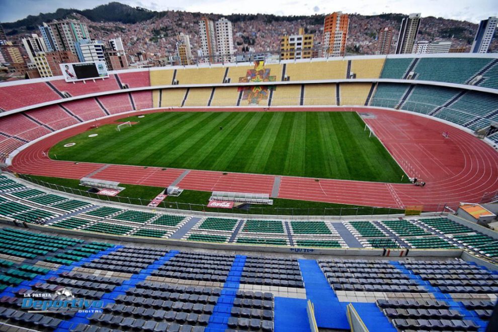 Copa Sudamericana en el Estadio Hernando Siles