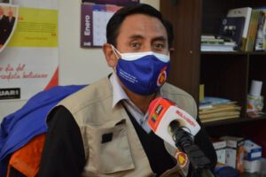 Periodistas infectados con covid-19 en Oruro