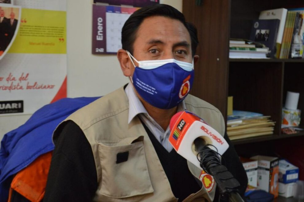 Periodistas infectados con covid-19 en Oruro