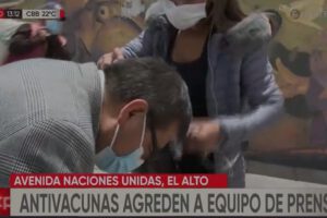 Agresión a periodista en El Alto