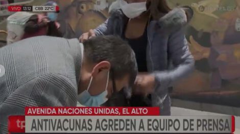 Agresión a periodista en El Alto