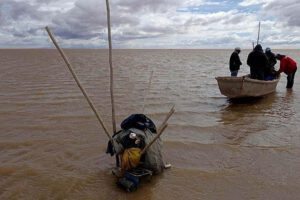 Lluvias en los lagos