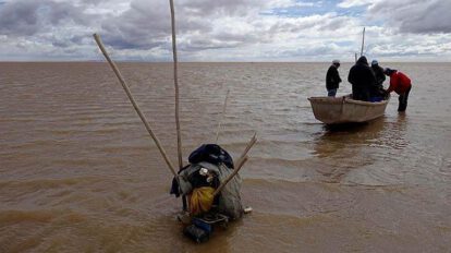 Lluvias en los lagos