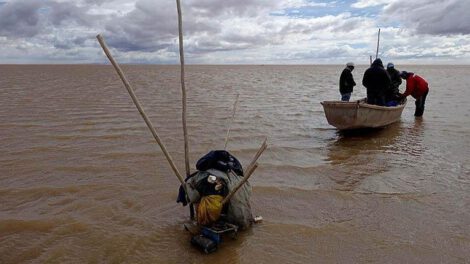 Lluvias en los lagos