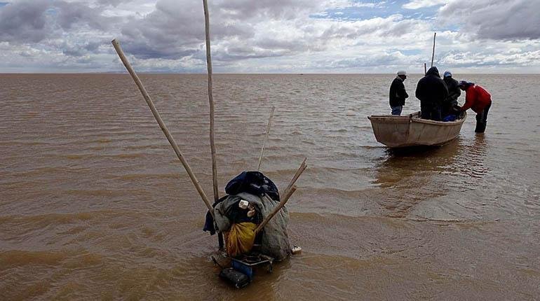 Lluvias en los lagos