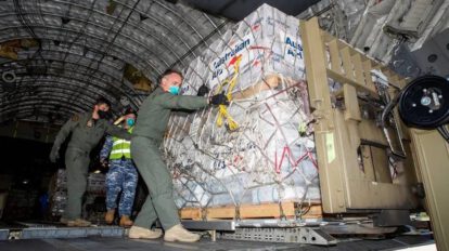 Tonga recibe 250 mil litros de agua como ayuda internacional