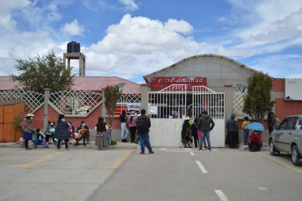 Pacientes dan positivo al Covid-19 en el Centro de Salud María Auxiliadora