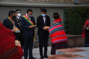 Día del Estado Plurinacional de Bolivia en Casa Grande del Pueblo