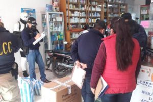 Intervienen farmacia que vendía estupefacientes