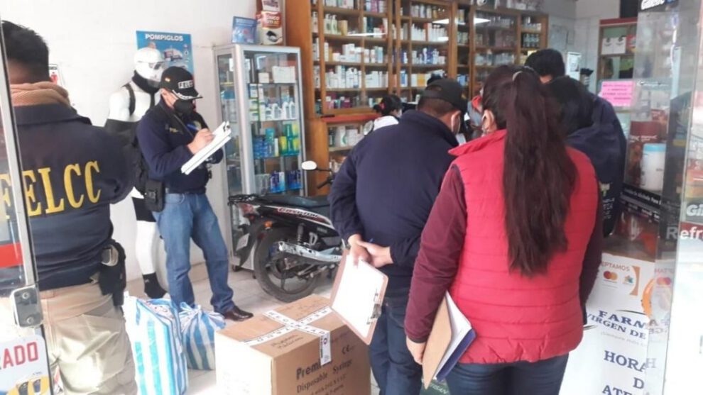 Intervienen farmacia que vendía estupefacientes
