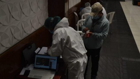 Vacunación en Oruro