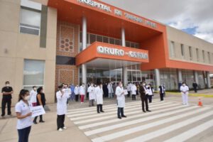 Trabajadores infectados con covid-19 en el Complejo Hospitalario San Juan de Dios