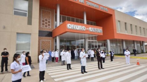 Trabajadores infectados con covid-19 en el Complejo Hospitalario San Juan de Dios