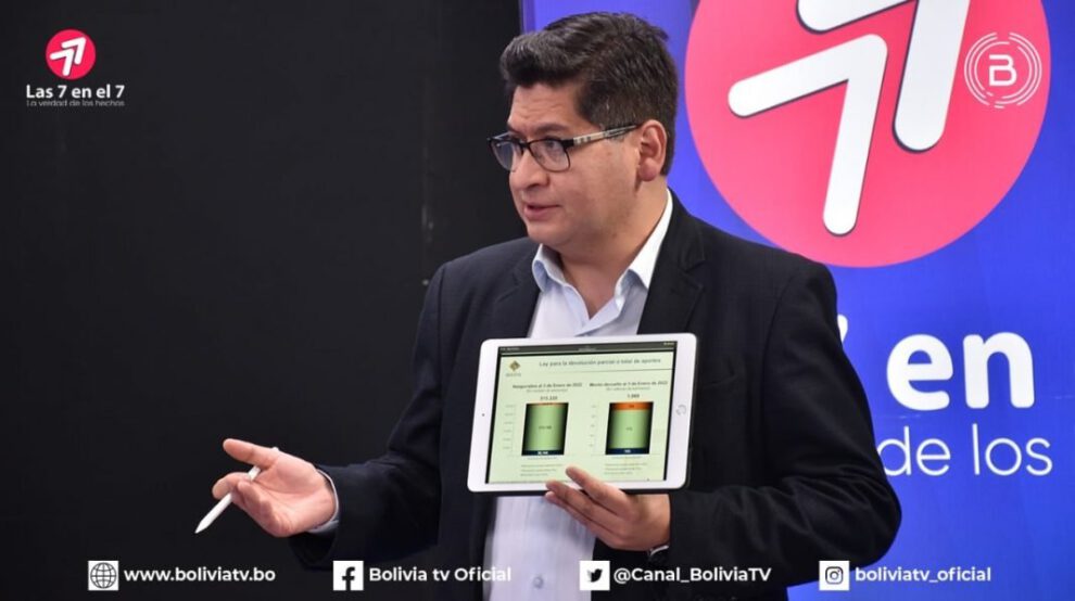 Avances económicos en Bolivia presentados por el ministro de Economía, Marcelo Montenegro