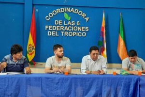 Erradicación de cultivos de coca en reunión con Evo Morales