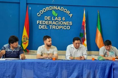 Erradicación de cultivos de coca en reunión con Evo Morales