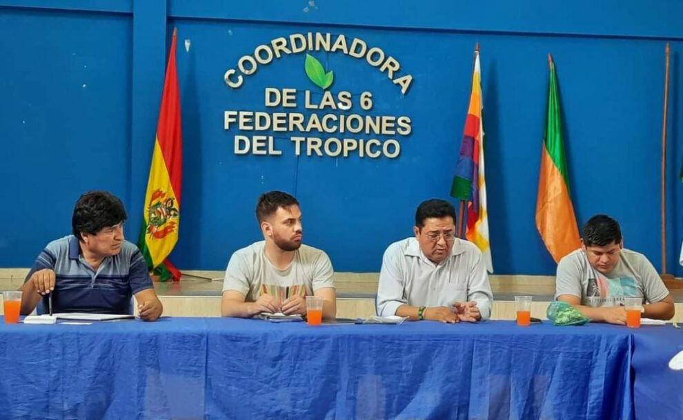 Erradicación de cultivos de coca en reunión con Evo Morales