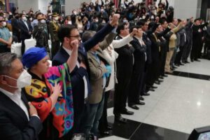 Cambio de ministros en el Gabinete de Luis Arce