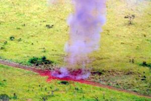 Pistas clandestinas narcotráfico destruidas por Felcn en el norte de La Paz