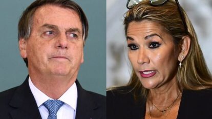 Añez pide a Bolsonaro aclarar la inexistencia de una supuesta reunión