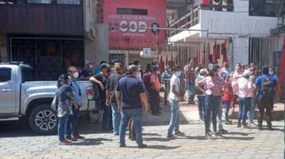 Enfrentamiento en la COD en Santa Cruz