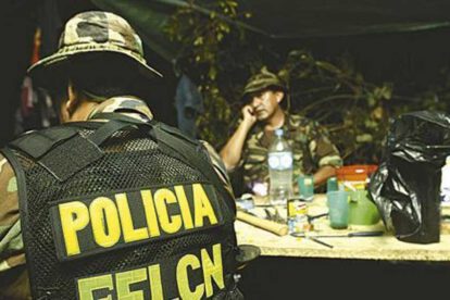 Operativos contra organizaciones criminales en San Matías