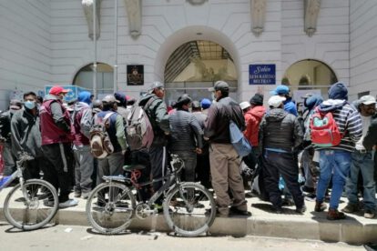 Destitución de Paola Condori en protesta de trabajadores de Avance de Obras