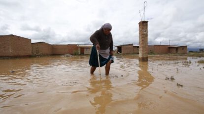 Inundaciones en Bolivia afectan a 60 mil familias