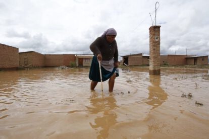 Inundaciones en Bolivia afectan a 60 mil familias