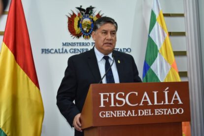 Fiscal General del Estado Juan Lanchipa