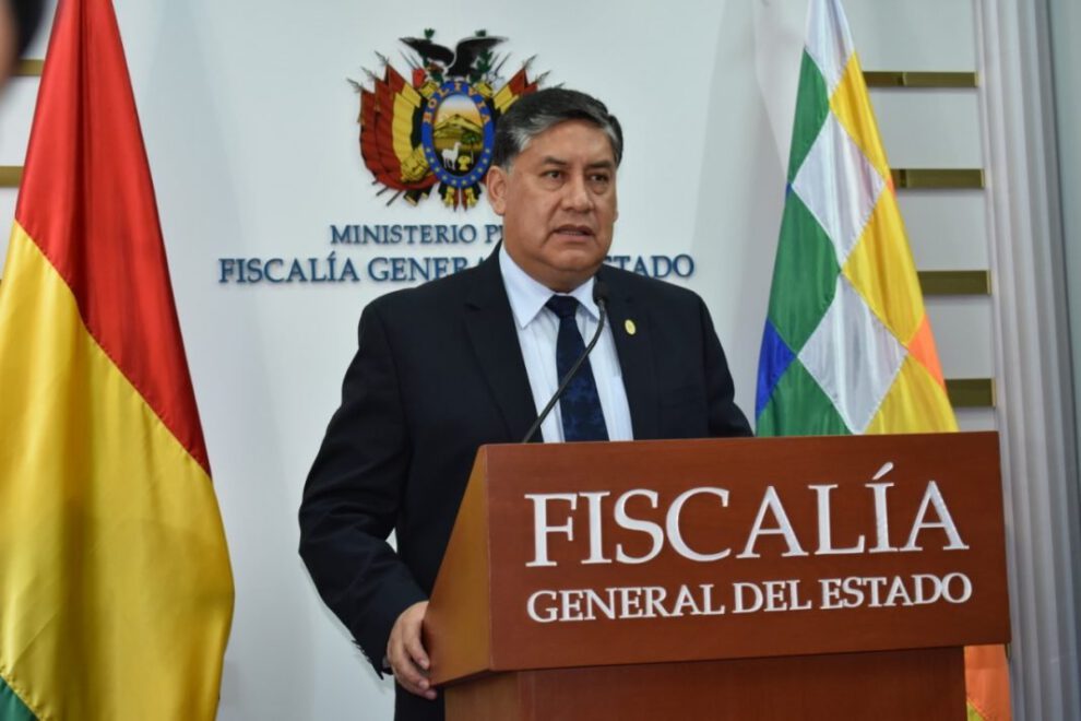 Fiscal General del Estado Juan Lanchipa