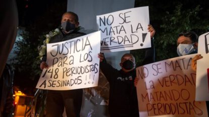 Asesinatos de periodistas en México